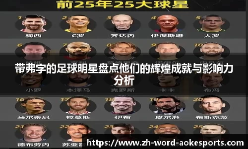 带弗字的足球明星盘点他们的辉煌成就与影响力分析